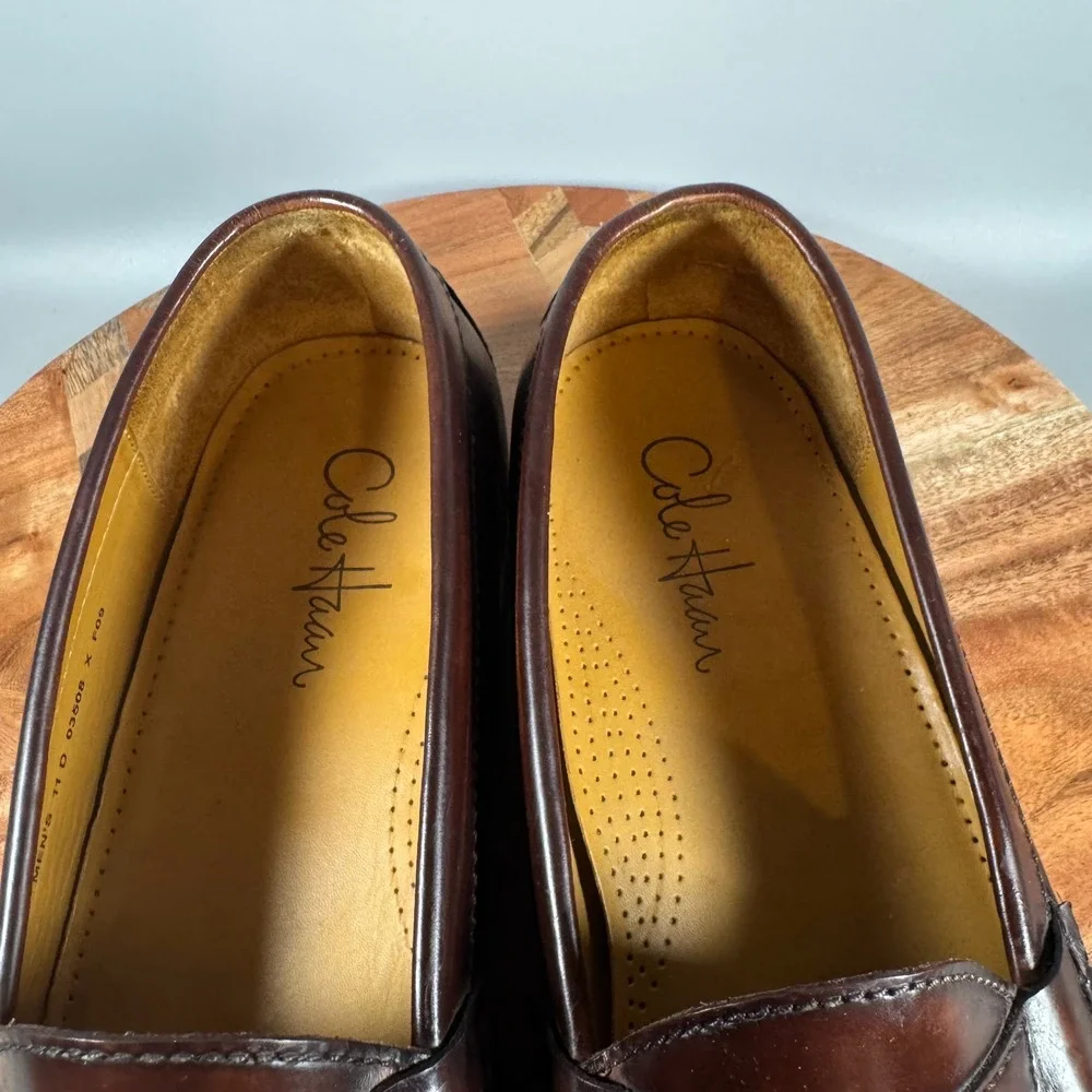 Cole Haan slip lacing leaving